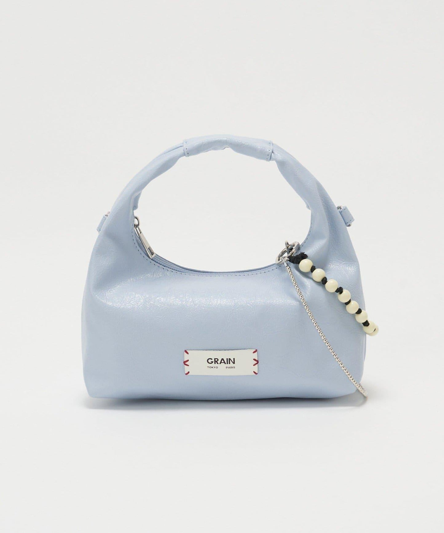 【GRAIN/グレイン】帶珠子掛飾2用手提包