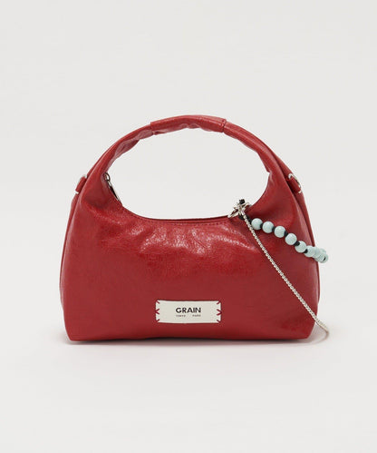 【GRAIN/グレイン】帶珠子掛飾2用手提包