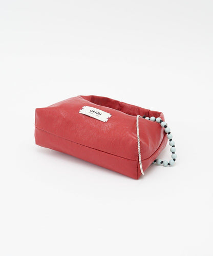 【GRAIN/グレイン】帶珠子掛飾2用手提包