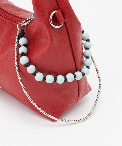 【GRAIN/グレイン】帶珠子掛飾2用手提包