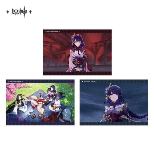 《原神》_角色PV系列 寫真卡 雷電將軍