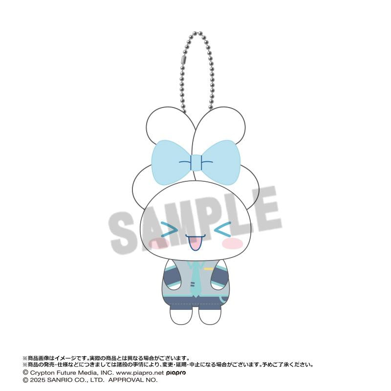 《初音未來》×大耳狗_坐姿俱樂部毛絨公仔掛件【BOX／6包入】