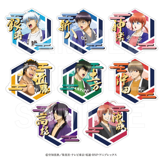 《銀魂》×E-DINER_異形剪裁貼紙套裝