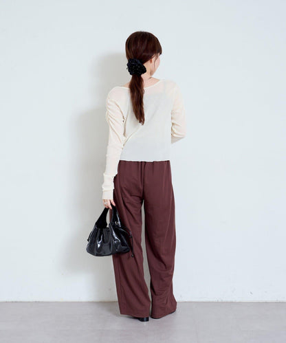 【/2尺碼可選】條紋天鵝絨植絨兩穿開衫