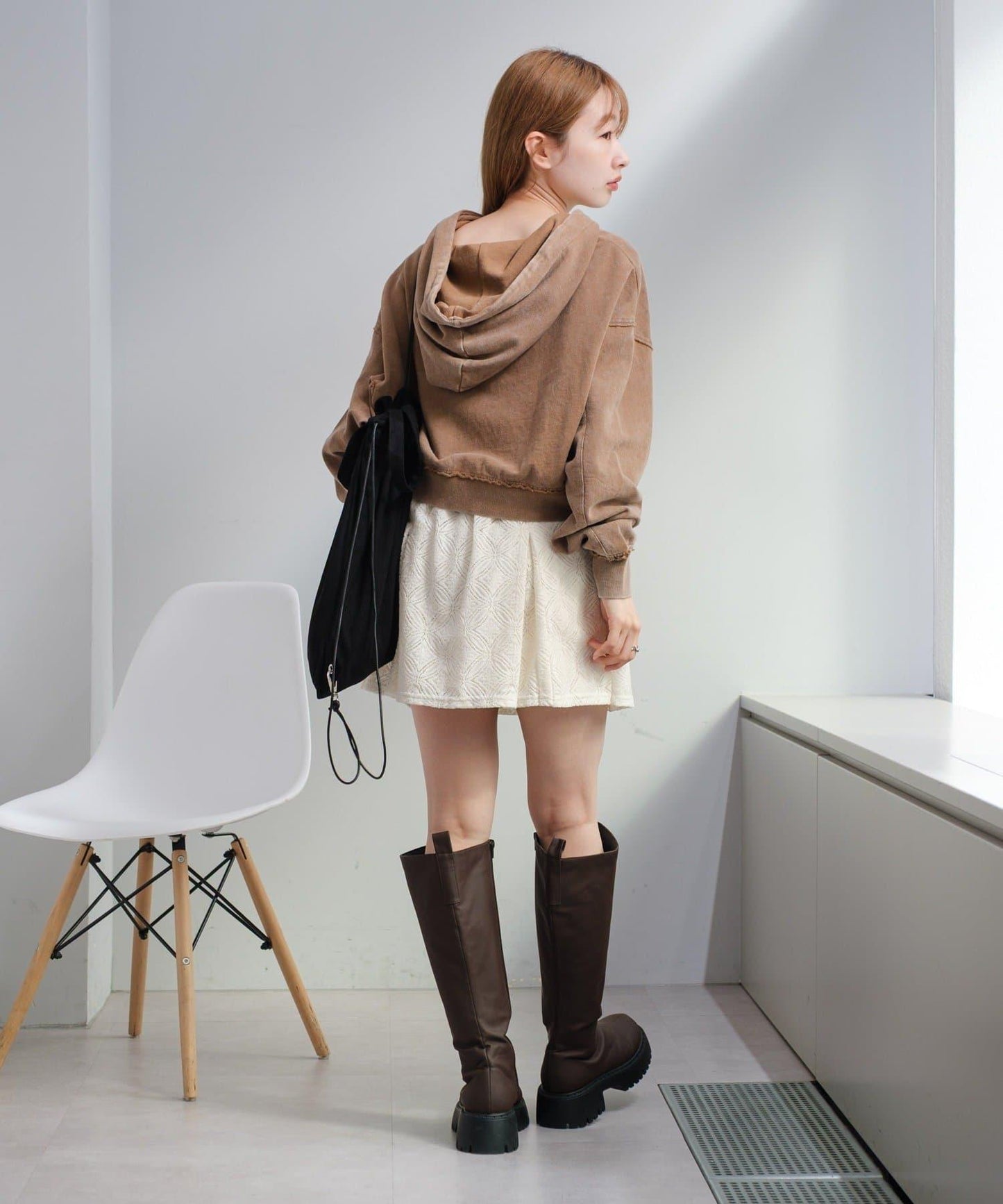 【Kastane】雙拉鍊衛衣連帽衫