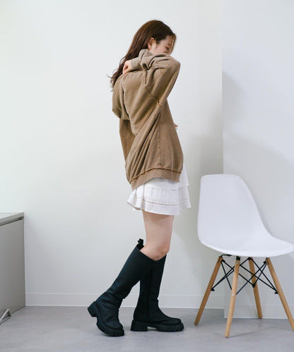 【Kastane】雙拉鍊衛衣連帽衫