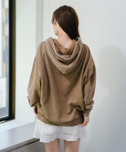 【Kastane】雙拉鍊衛衣連帽衫