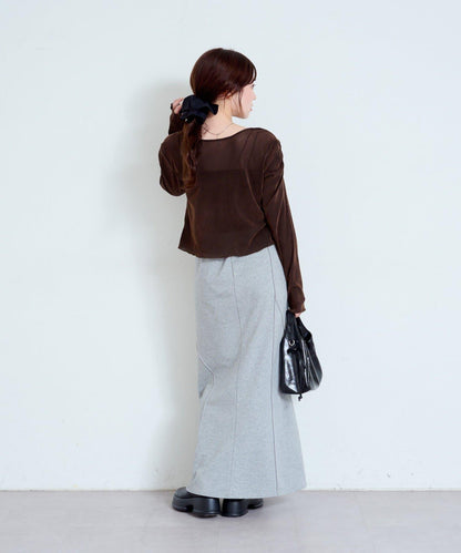 【/2尺碼可選】條紋天鵝絨植絨兩穿開衫