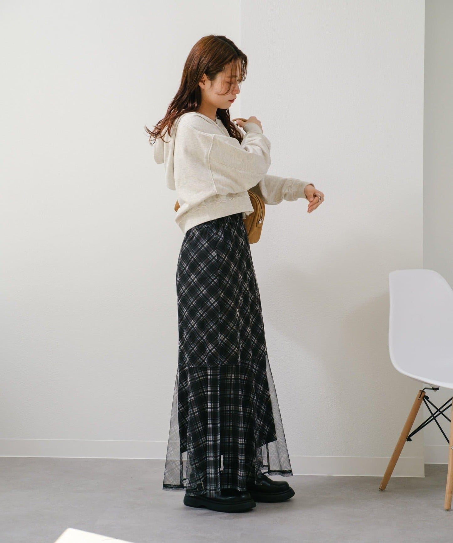 【Kastane】雙拉鍊衛衣連帽衫