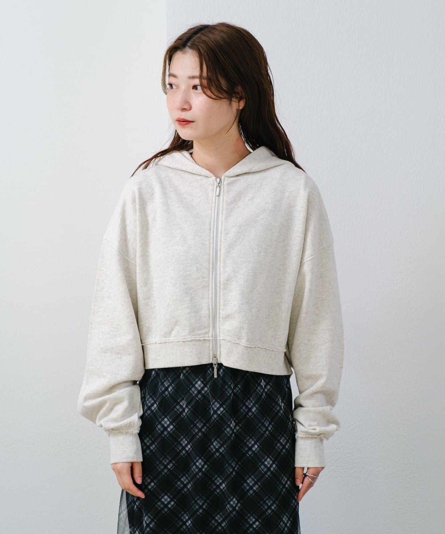 【Kastane】雙拉鍊衛衣連帽衫