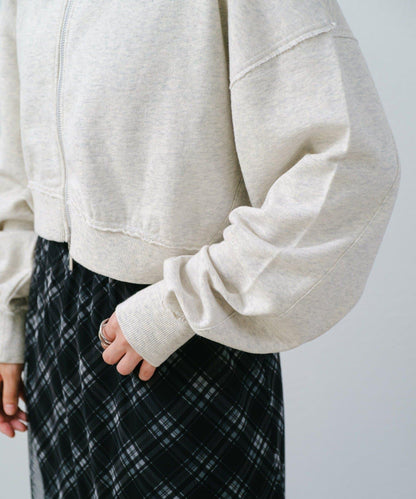 【Kastane】雙拉鍊衛衣連帽衫