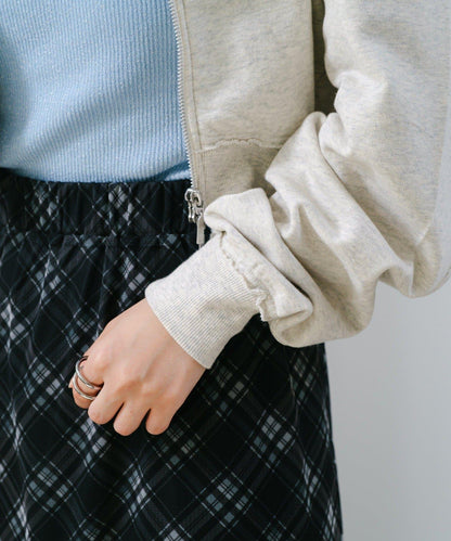 【Kastane】雙拉鍊衛衣連帽衫