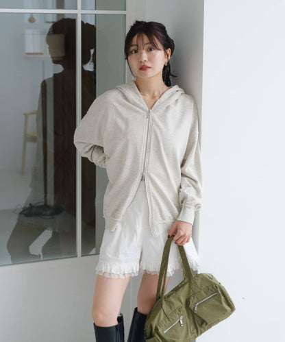 【Kastane】雙拉鍊衛衣連帽衫