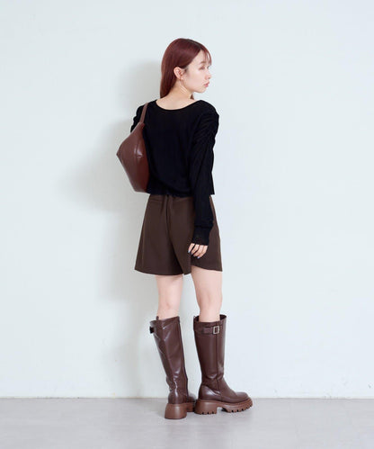 【/2尺碼可選】條紋天鵝絨植絨兩穿開衫