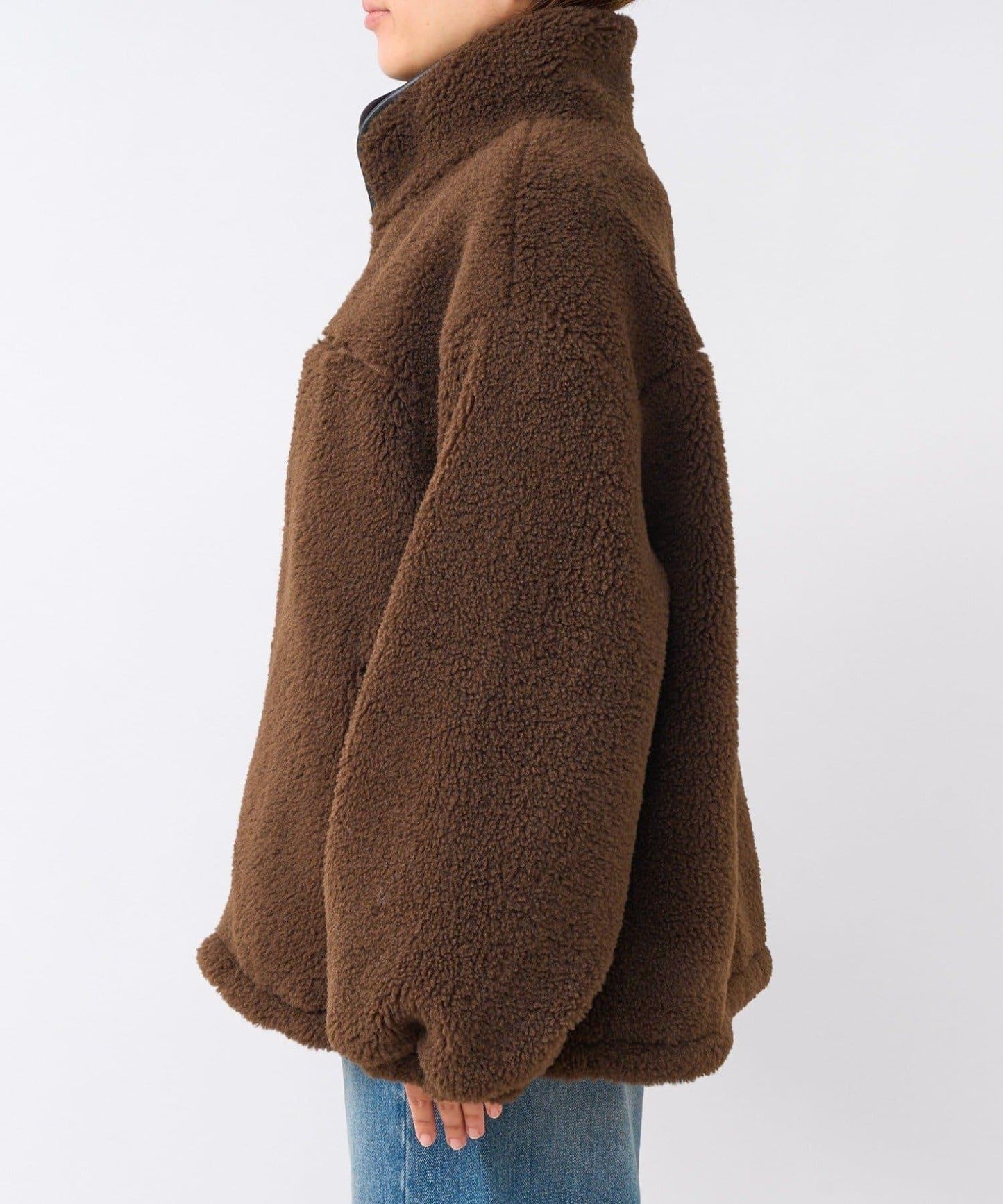 【復刻/溫暖質感】泰迪絨拉鍊大衣/預計11月上旬發貨