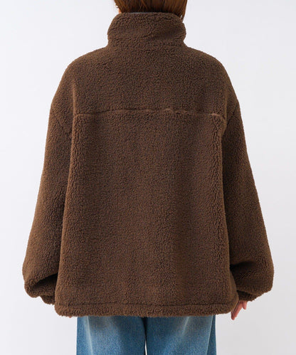 【復刻/溫暖質感】泰迪絨拉鍊大衣/預計11月上旬發貨