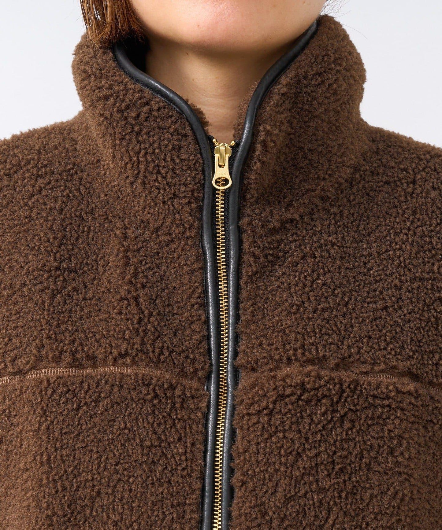 【復刻/溫暖質感】泰迪絨拉鍊大衣/預計11月上旬發貨