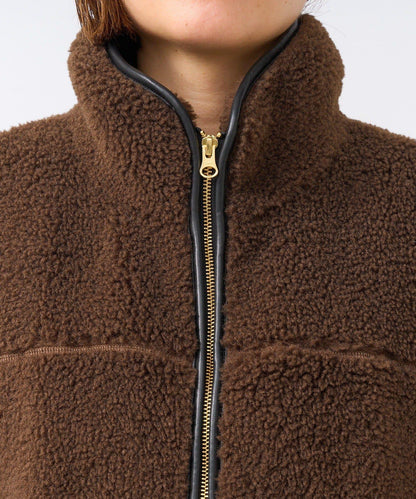 【復刻/溫暖質感】泰迪絨拉鍊大衣/預計11月上旬發貨