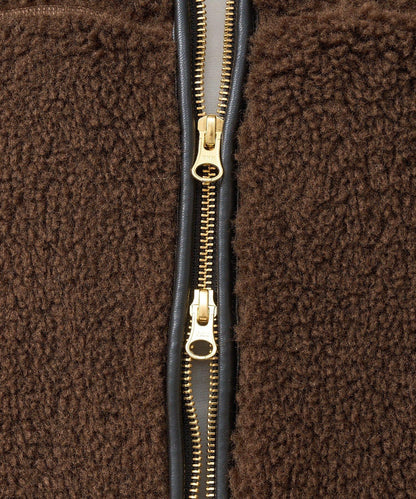 【復刻/溫暖質感】泰迪絨拉鍊大衣/預計11月上旬發貨