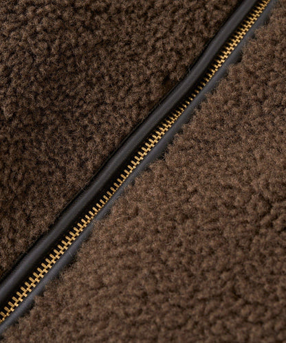 【復刻/溫暖質感】泰迪絨拉鍊大衣/預計11月上旬發貨