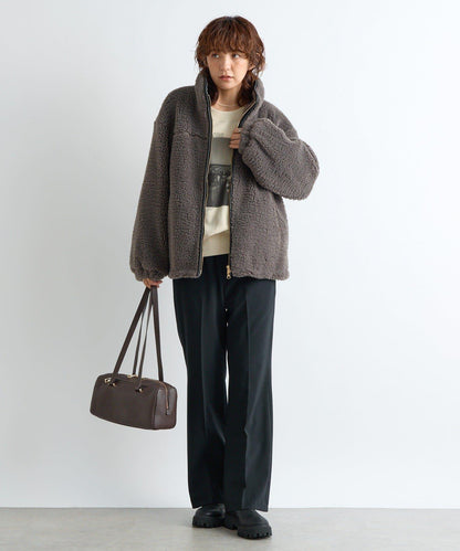 【復刻/溫暖質感】泰迪絨拉鍊大衣/預計11月上旬發貨