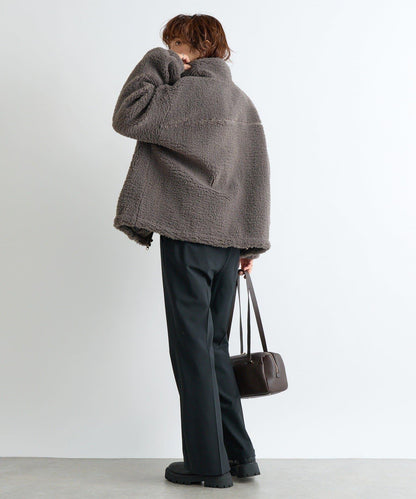 【復刻/溫暖質感】泰迪絨拉鍊大衣/預計11月上旬發貨