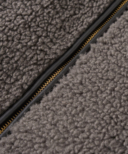 【復刻/溫暖質感】泰迪絨拉鍊大衣/預計11月上旬發貨