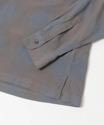 基礎款BISHU人造絲格紋襯衫