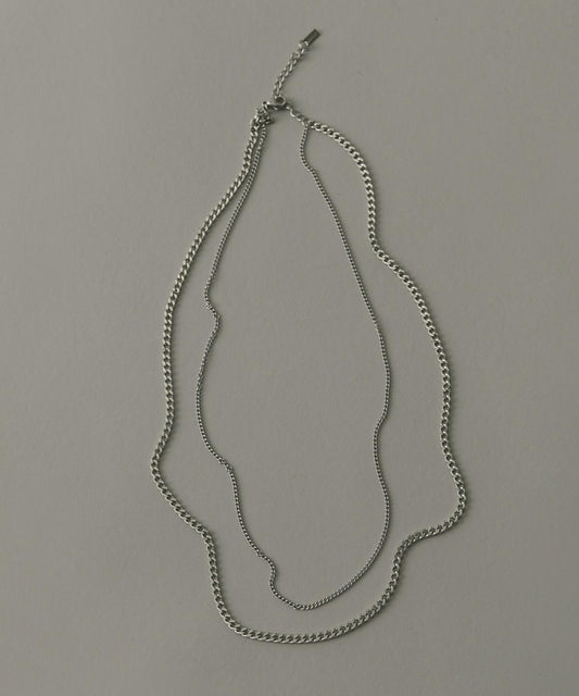 不鏽鋼雙層鏈條項鍊