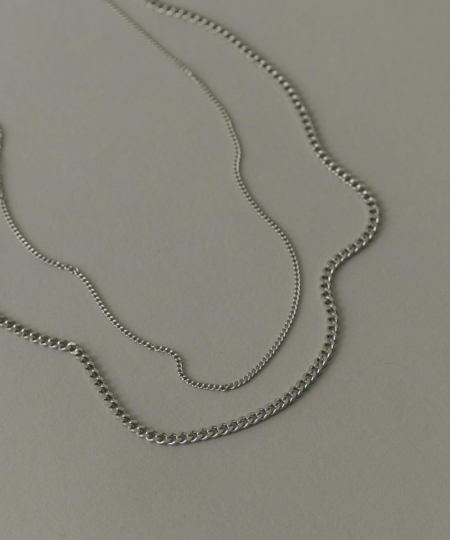 不鏽鋼雙層鏈條項鍊