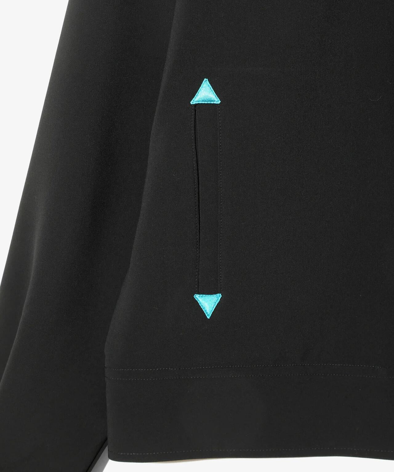 NEEDLES/牛仔風格滾邊夾克 - 聚酯雙層面料