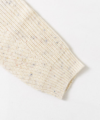 可水洗羊毛混紡圓領針織衫