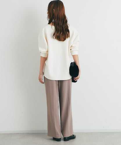 《楽ちんキレイ見え》半拉鍊針織斗篷