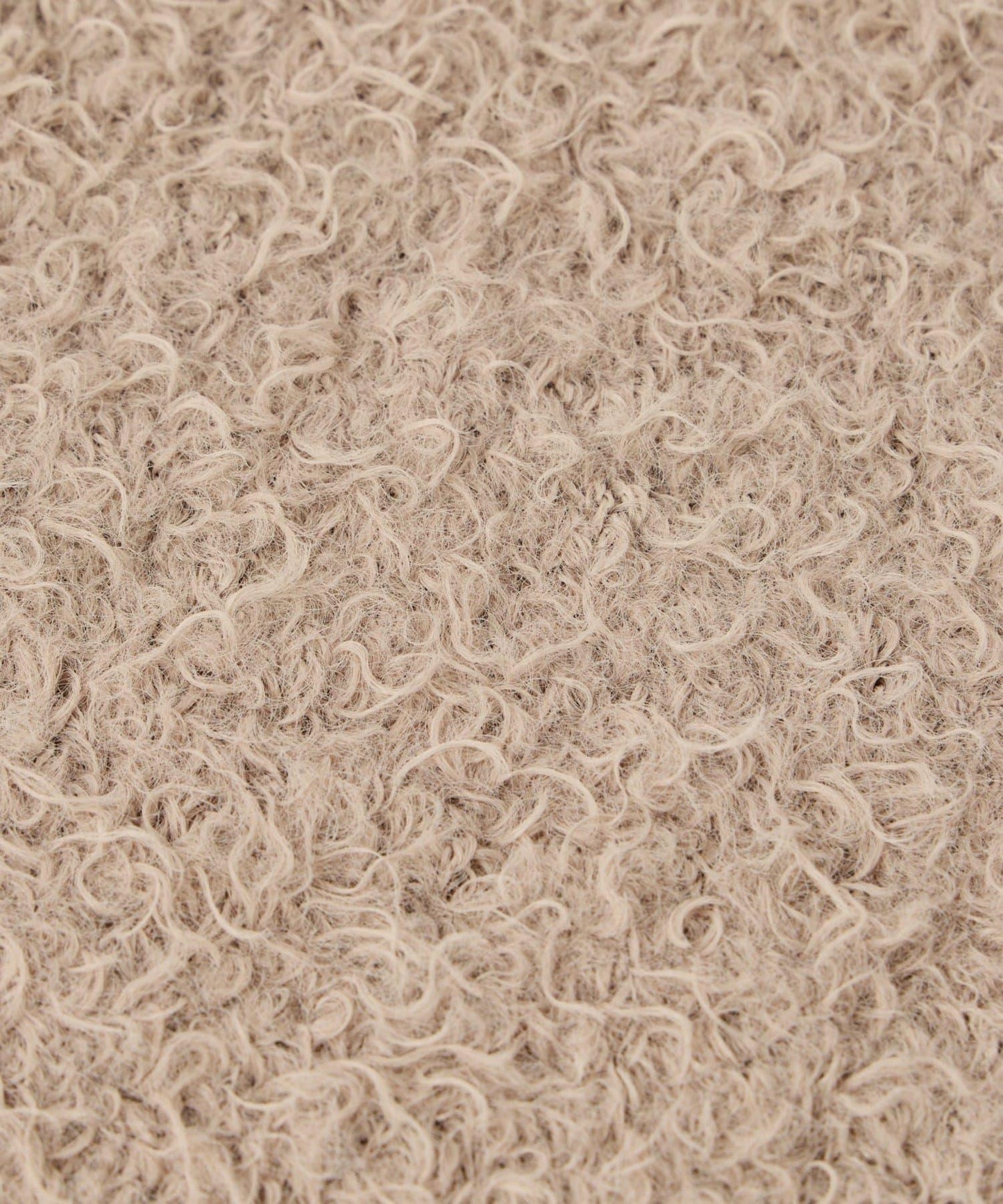 休閒風格仿羊羔絨針織拉鍊馬甲