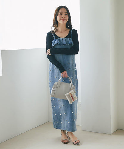 【La boutique BonBon】前後兩穿透視針織衫