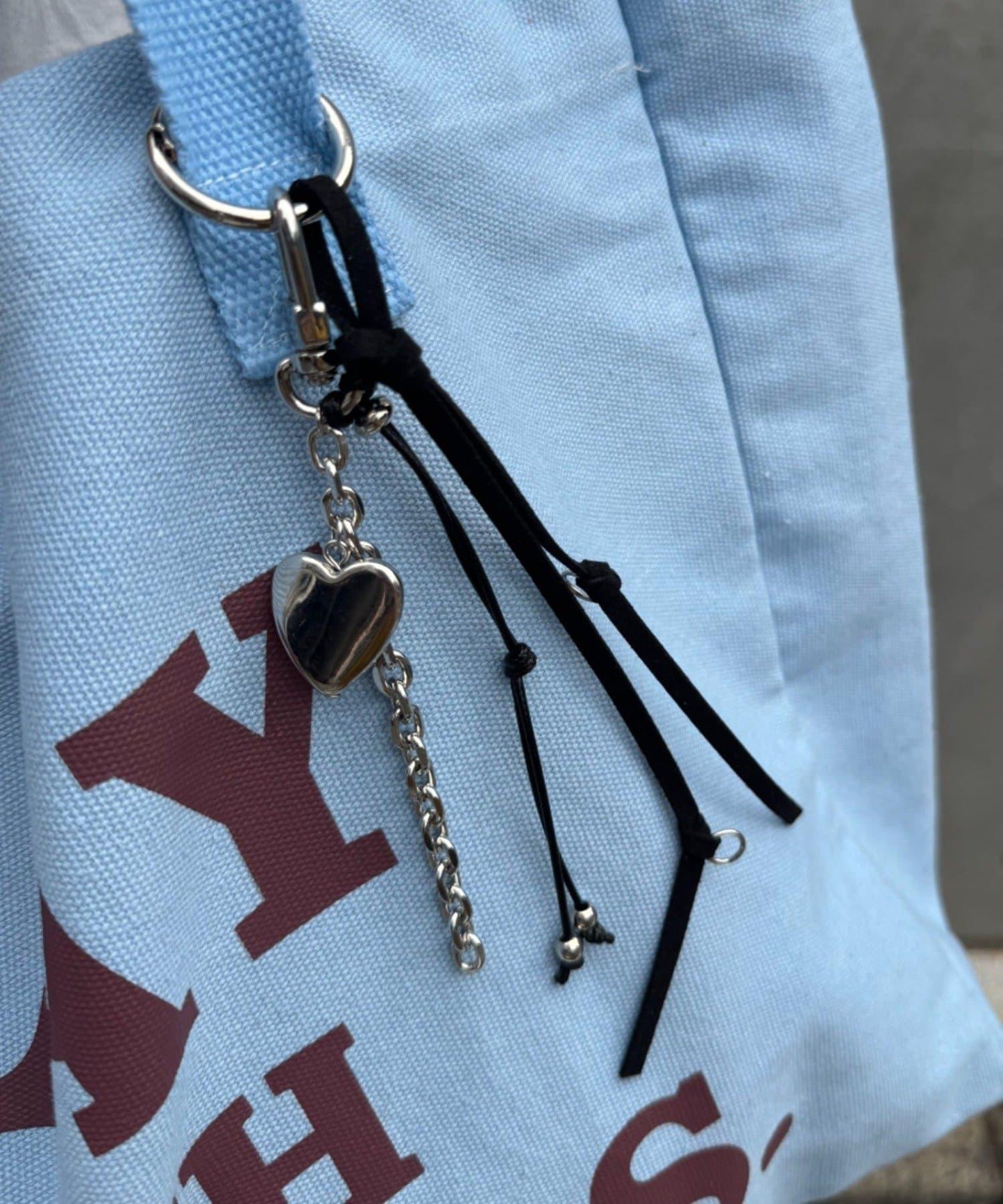 【CIAOPANIC TYPY】麂皮材質拼接設計掛飾