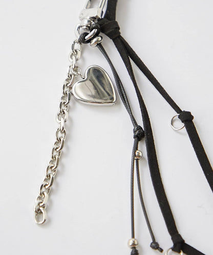 【CIAOPANIC TYPY】麂皮材質拼接設計掛飾