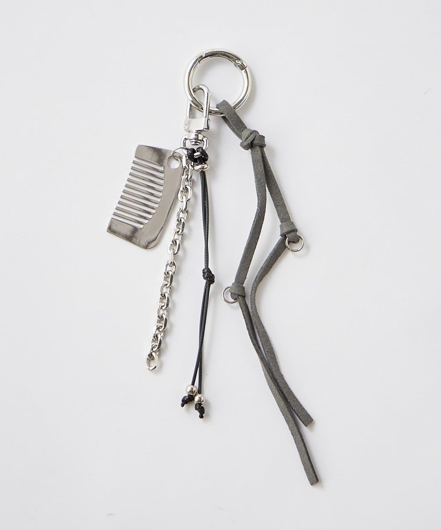 【CIAOPANIC TYPY】麂皮材質拼接設計掛飾