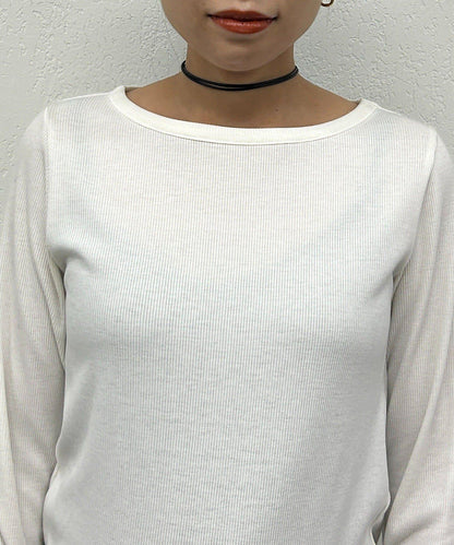 基礎羅紋長袖T恤