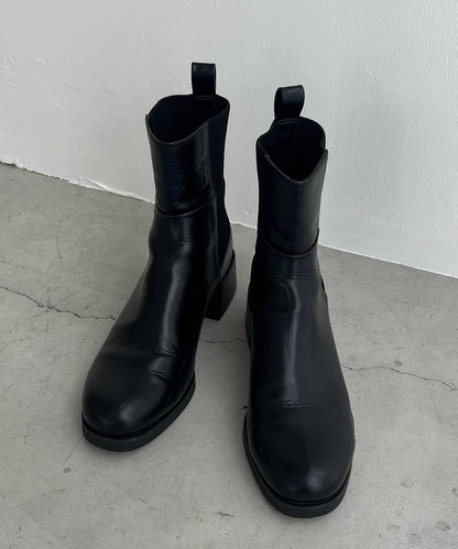 【人氣話題鞋款再度登場！】羅紋拼接短靴