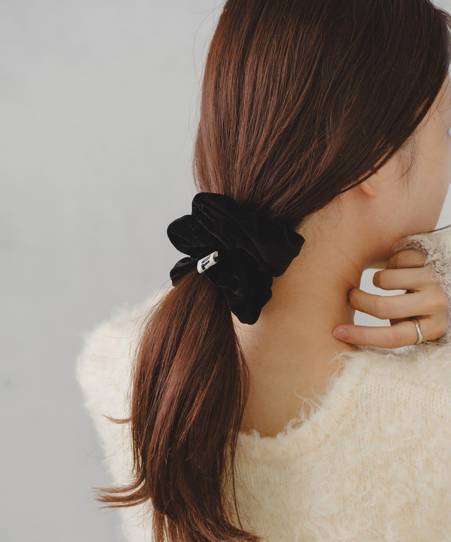 【fiw./】天鵝絨髮圈