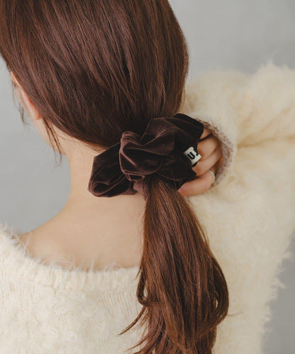 【fiw./】天鵝絨髮圈