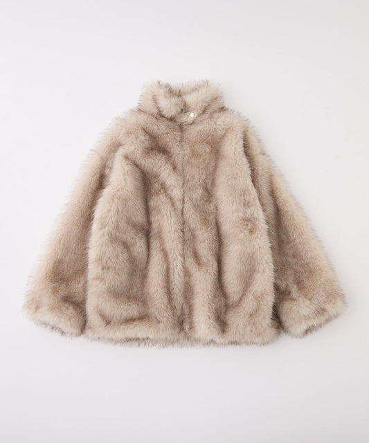 【premium order】中長款仿皮草夾克