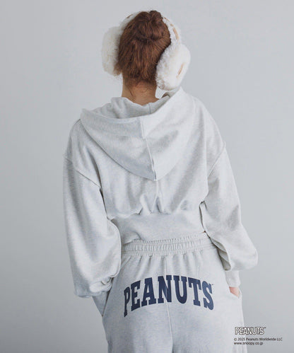 【《PEANUTS》聯名】史努比刺繡連帽衛衣