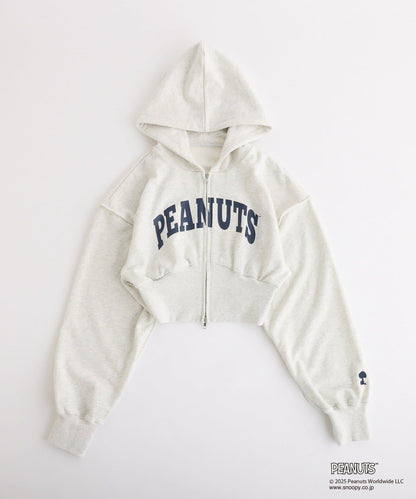 【《PEANUTS》聯名】史努比刺繡連帽衛衣