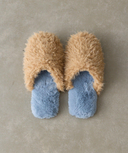 毛絨室內拖鞋