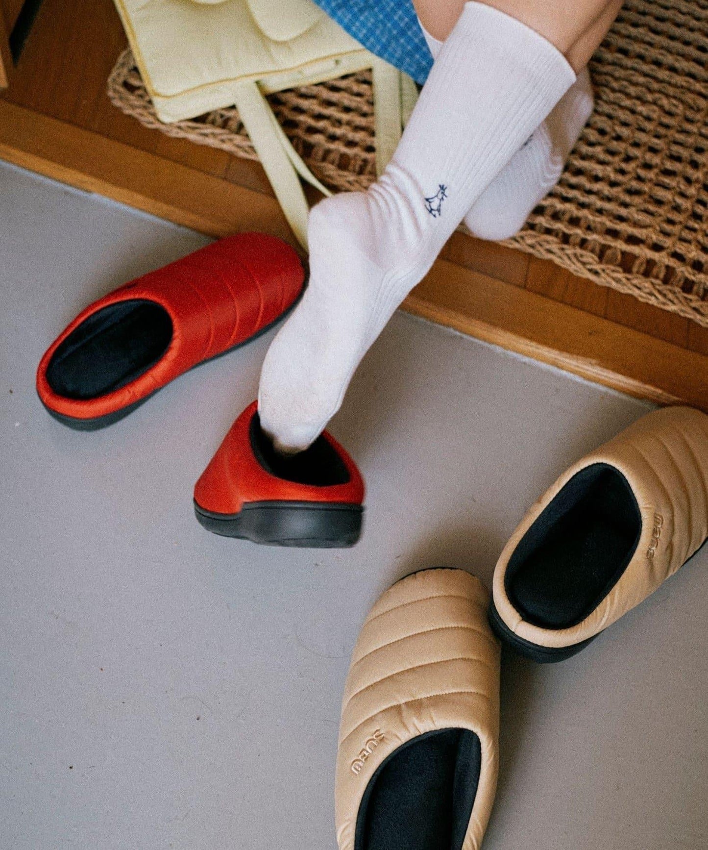 【SUBU】ORIGINALS F-line 冬季拖鞋 男女通用