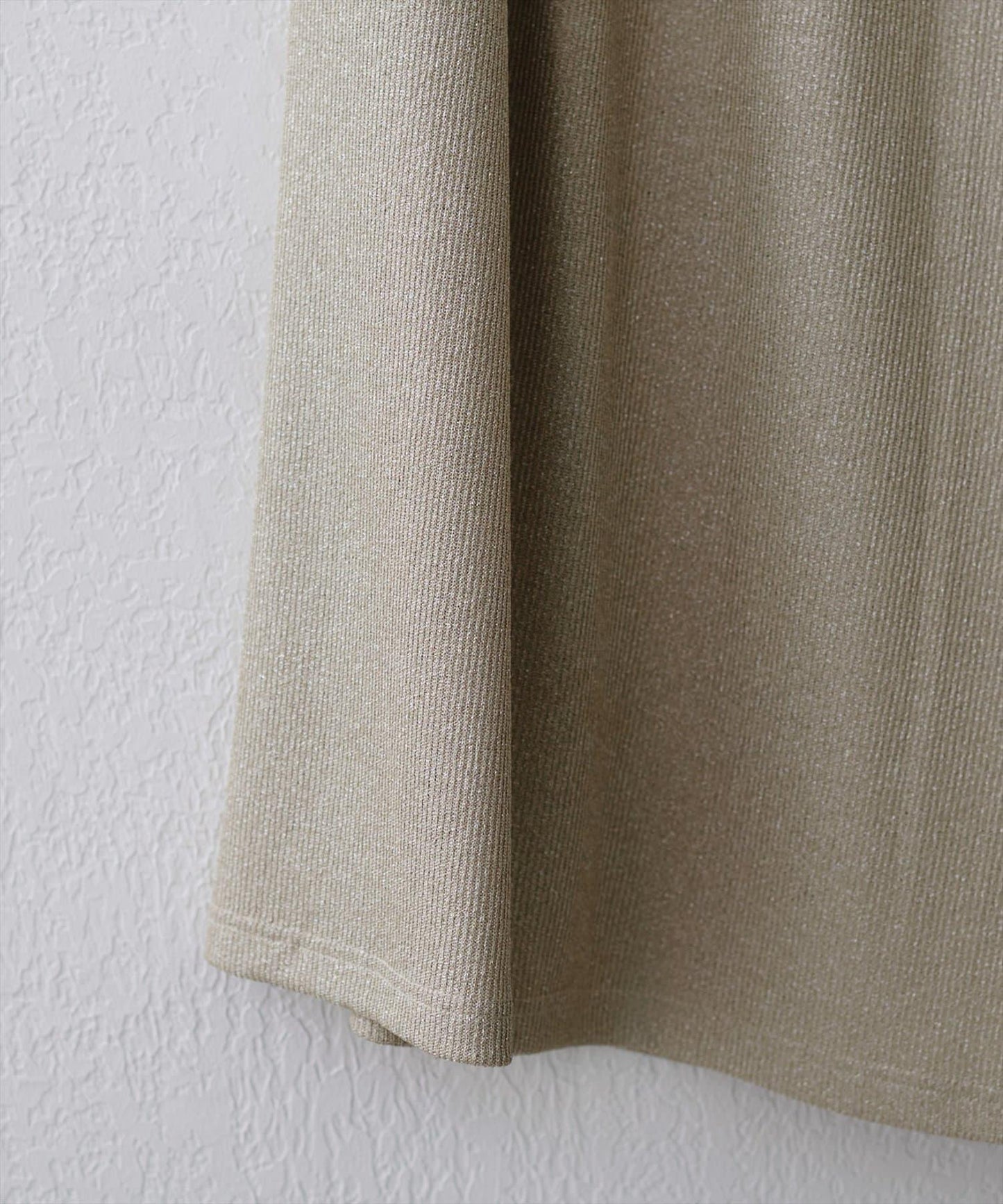 【natural couture】金銀絲羅紋修身半身裙