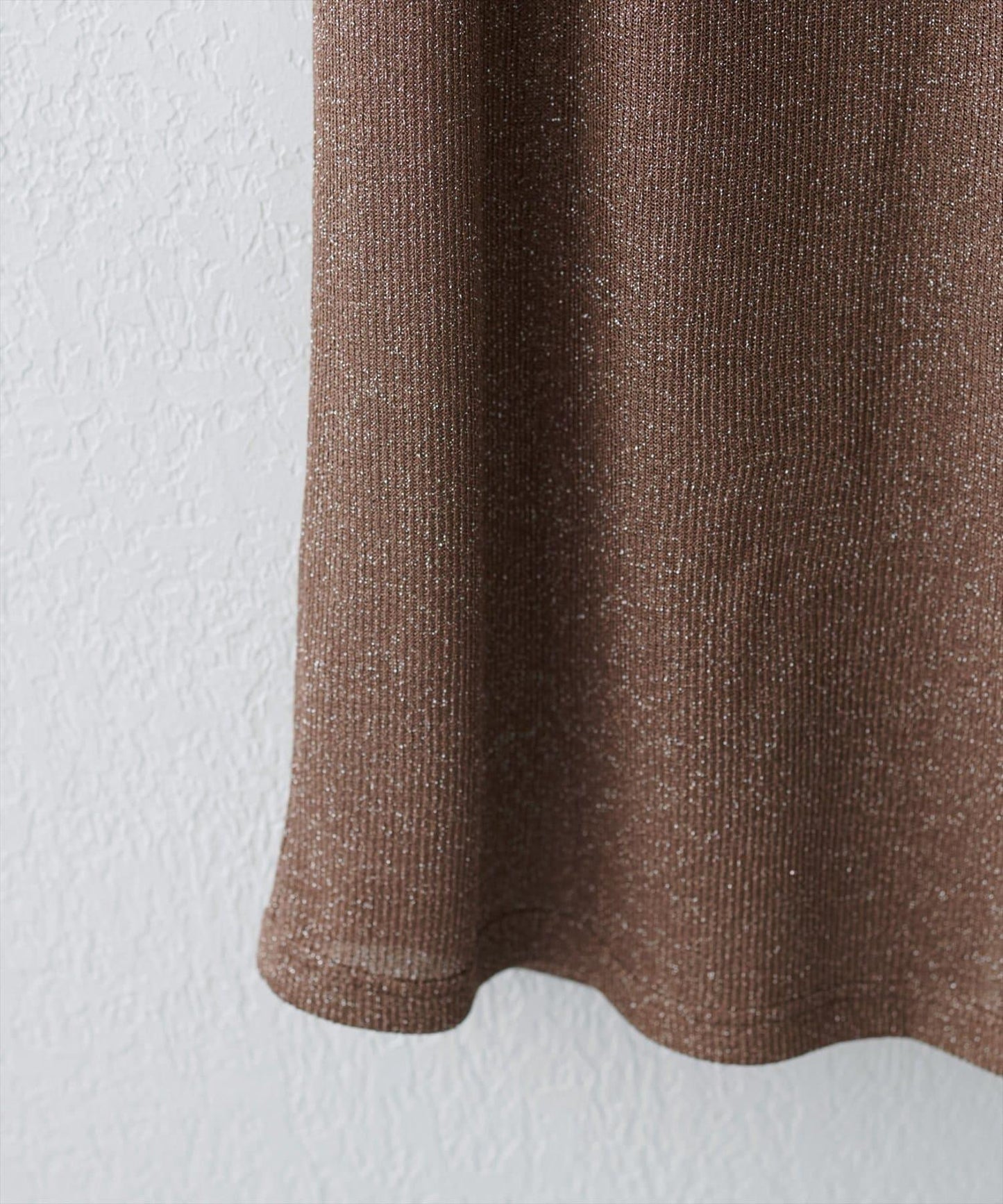 【natural couture】金銀絲羅紋修身半身裙