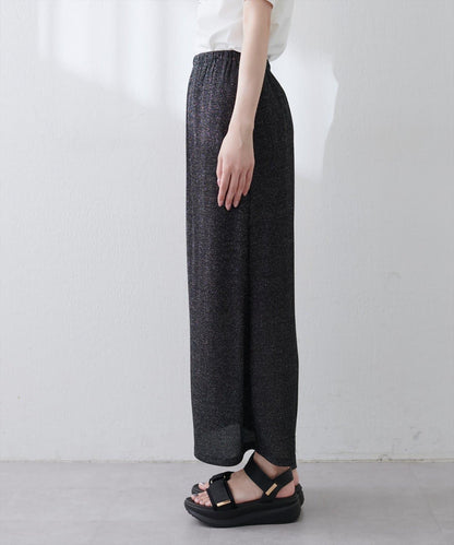 【natural couture】金銀絲羅紋修身半身裙